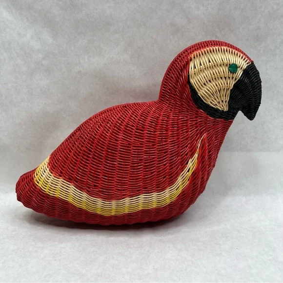 SERPUI Macaw Wicker Crossbody / Clutch Bag - Picture 12 of 16